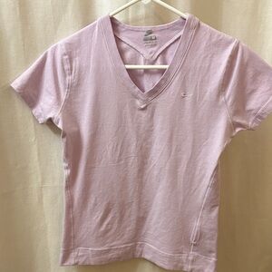 Nike Women's Lavender V-Neck Tee